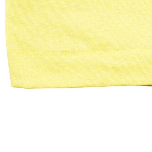 Vintage Fruit of the Loom Best Yellow Blank T-Shirt XL Made in Mexico 50/50 - Picture 3 of 4